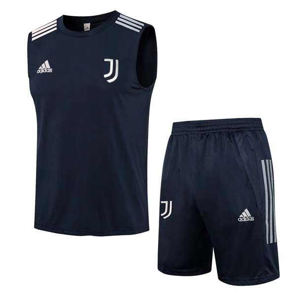 Camiseta Juventus Sin Mangas Conjunto Completo 2022 Negro